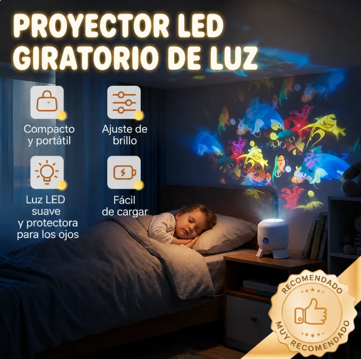 Proyecto de Luz Led Giratorio dinámico